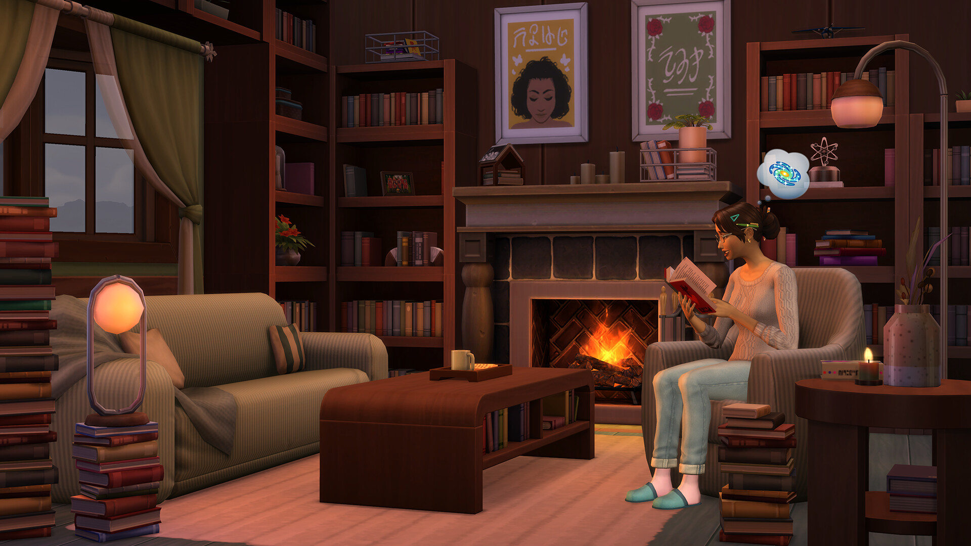 The Sims™ 4 Book Nook Kit Featured Screenshot #1