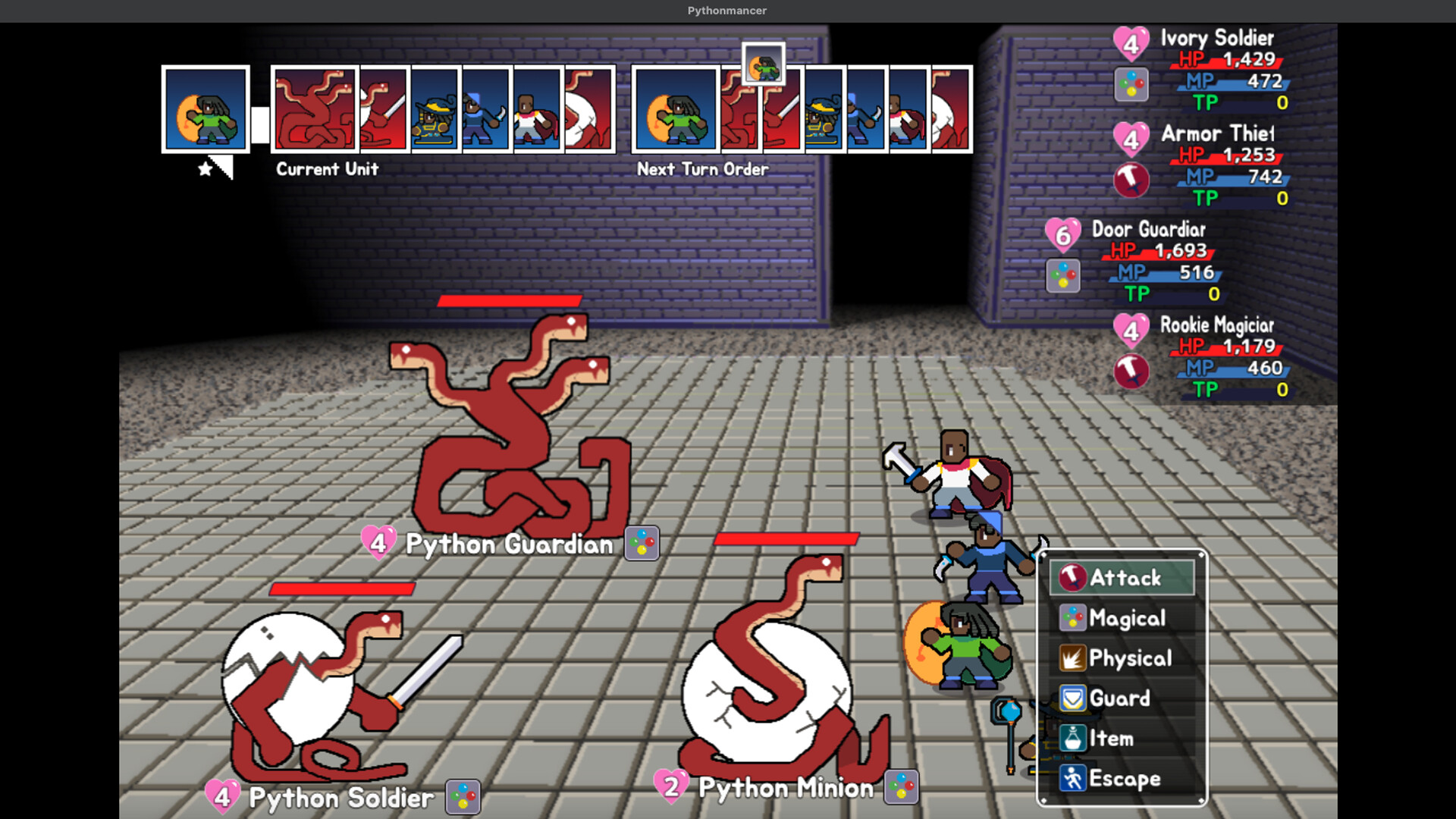 Pythonmancer screenshot #1