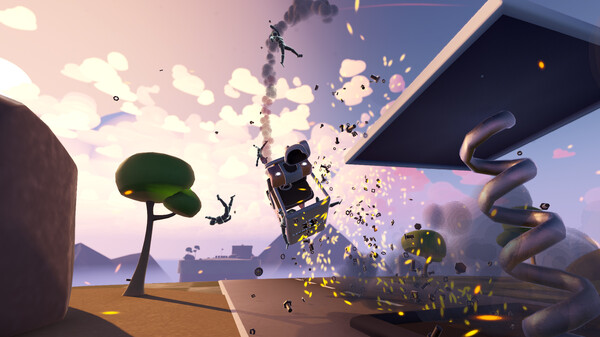 Screenshot z Turbo Dismount 2
