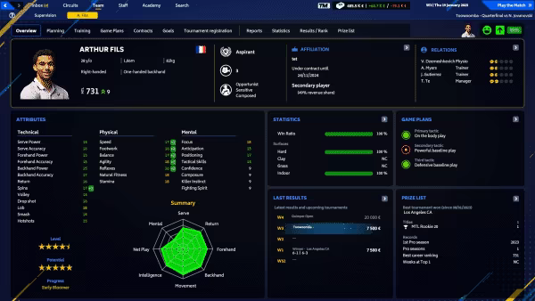 Tennis Manager 2023 video 4