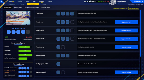 Tennis Manager 2023 screenshot 3
