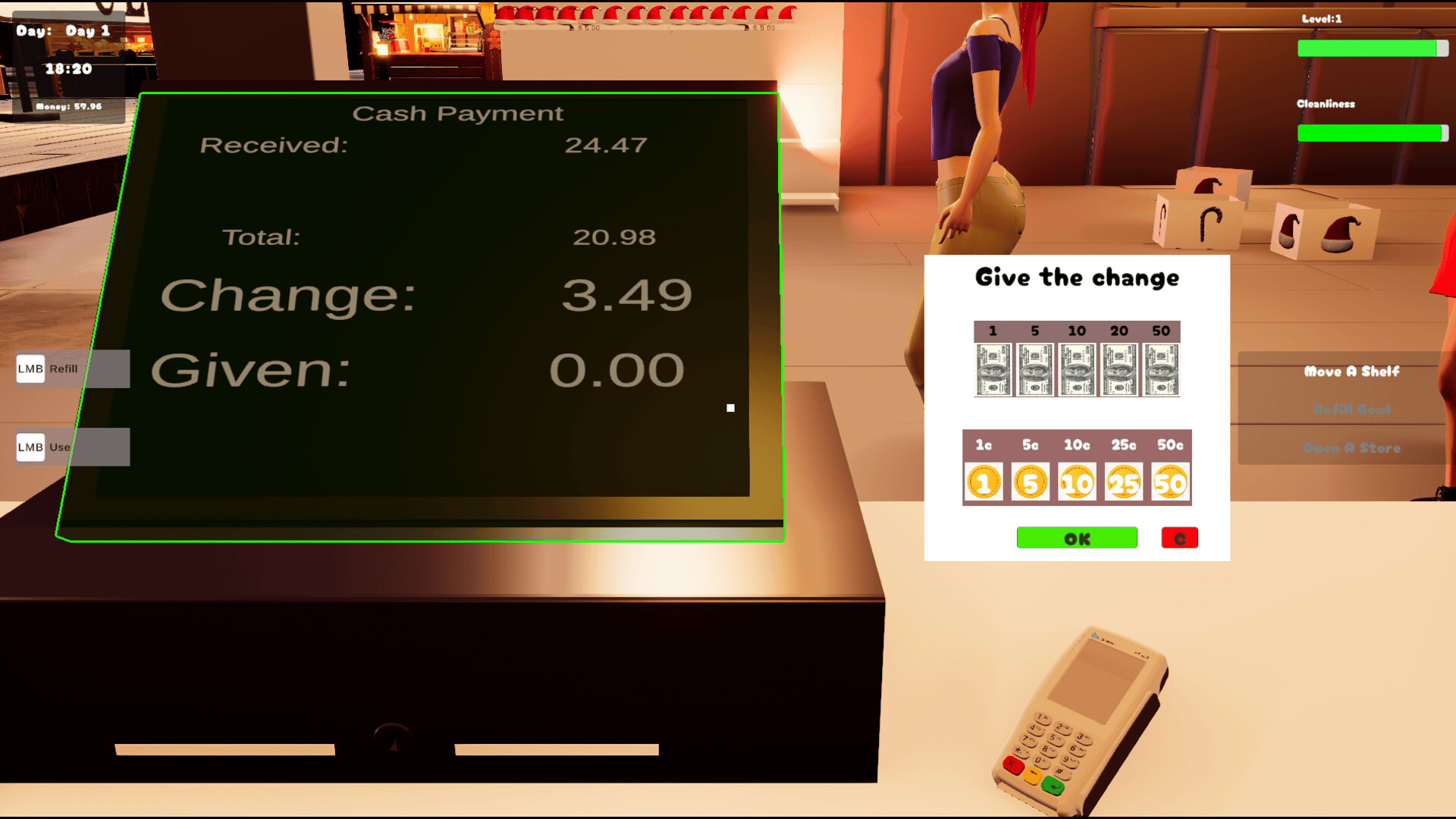 Christmas Market Shop Simulator screenshot #5