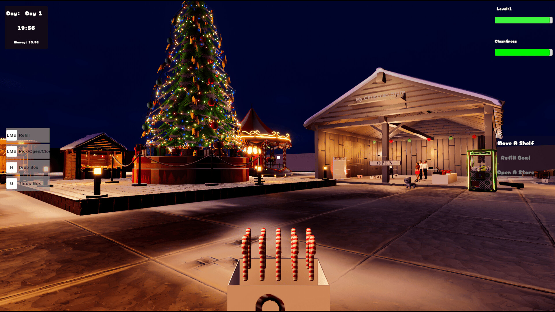 Christmas Market Shop Simulator Featured Screenshot #1