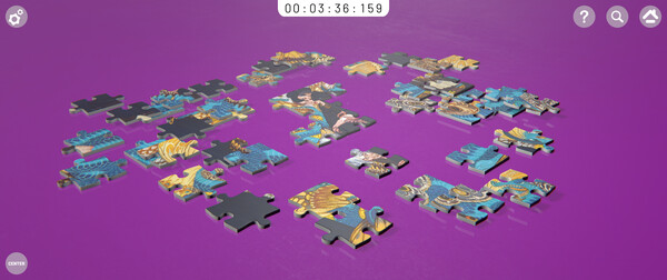 WORLD OF ART - learn with JIGSAW PUZZLES: 3D