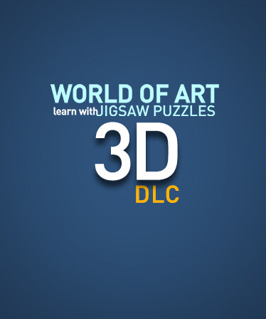 WORLD OF ART - learn with JIGSAW PUZZLES: 3D