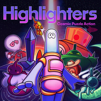 Highlighters: Cosmic Puzzle Action screenshot 1