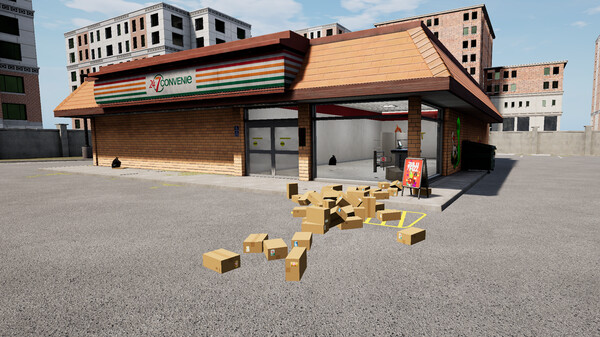 Mini-Market Simulator VR game for Linux 1