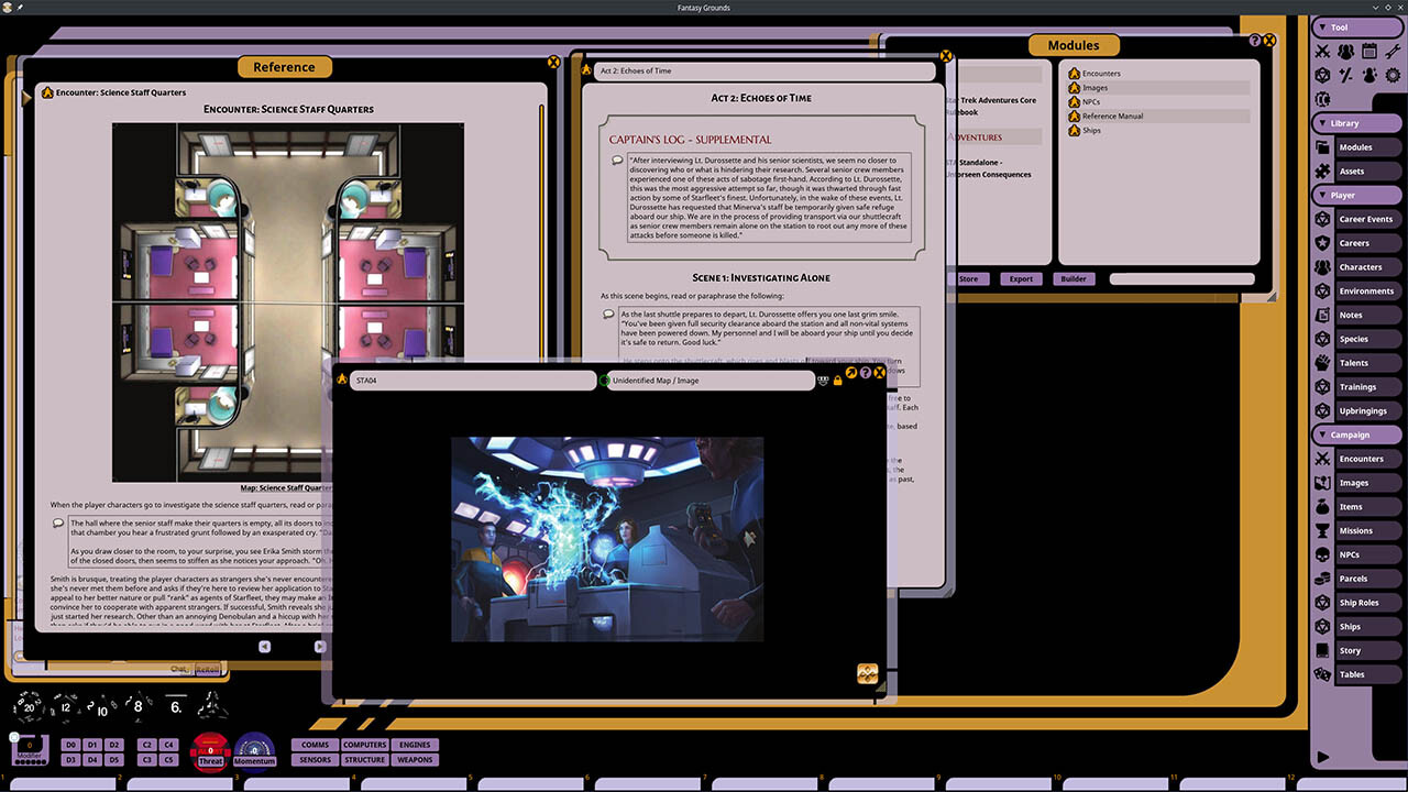 Fantasy Grounds - Star Trek Adventures: Unforeseen Consequences Featured Screenshot #1