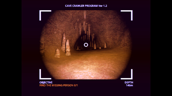 Screenshot of Cave Crawler gameplay showing in-action mechanics