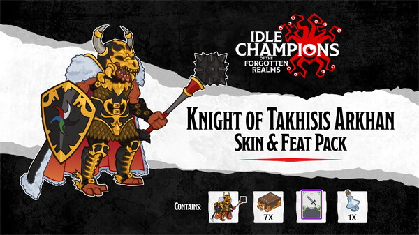 Idle Champions - Knight of Takhisis Arkhan Skin & Feat Pack