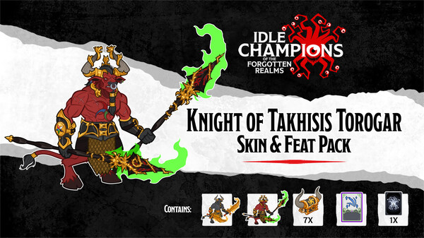 Idle Champions - Knight of Takhisis Torogar Skin & Feat Pack