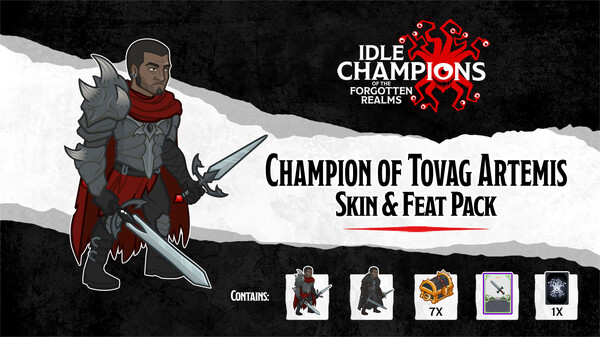 Idle Champions - Champion of Tovag Artemis Skin & Feat Pack