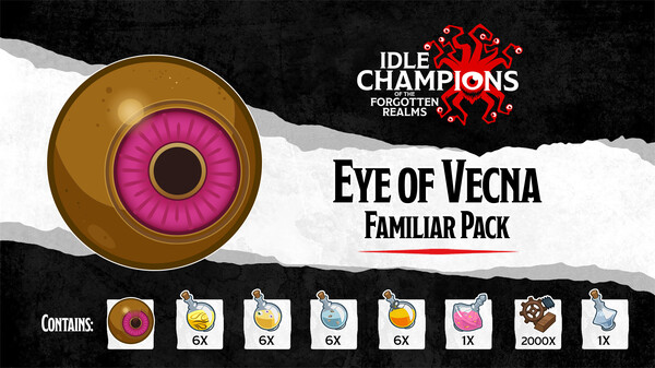 Idle Champions - Eye of Vecna Familiar Pack