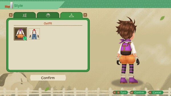STORY OF SEASONS: A Wonderful Life - Pumpkin Patch Costume