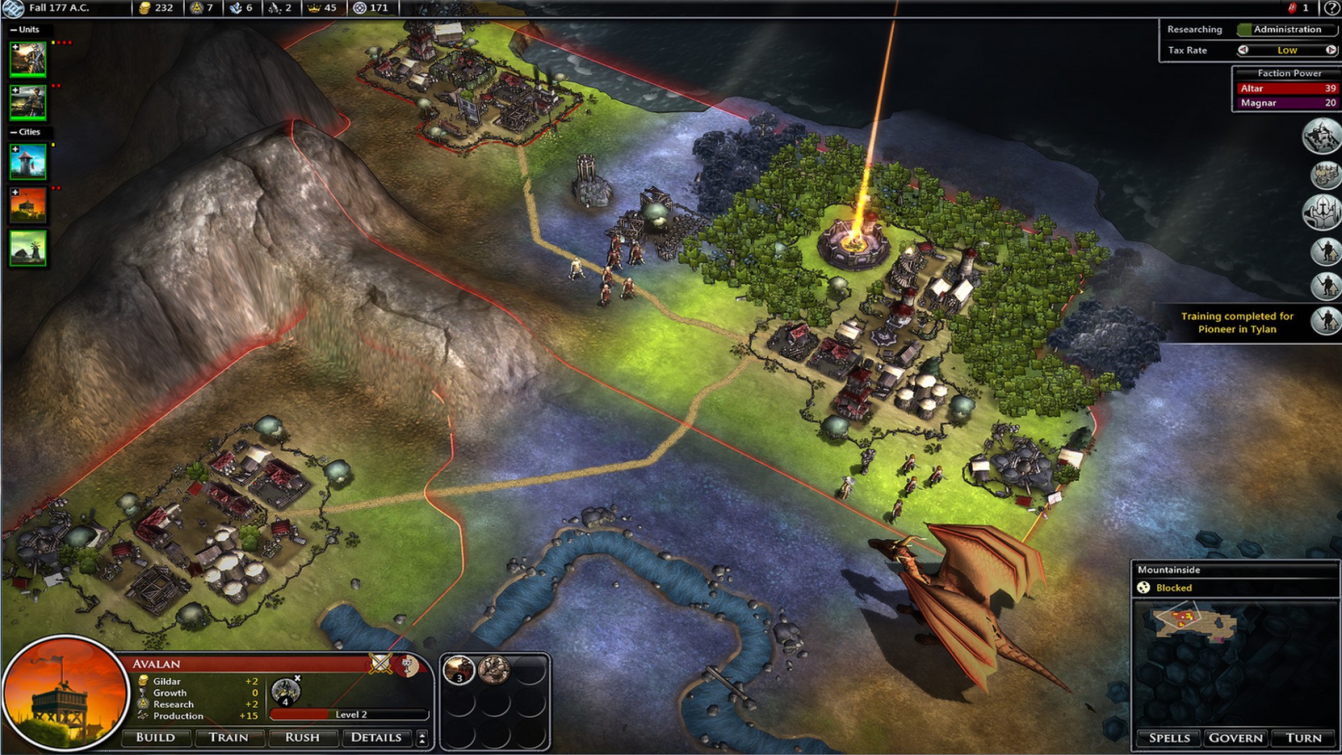 Screenshot de Fallen Enchantress: Legendary Heroes
