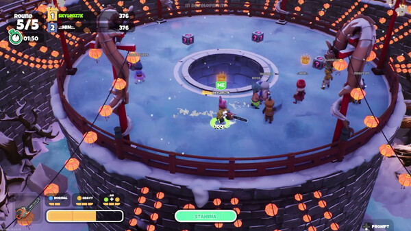 Holiday Party: Mascot Brawl screenshot 1