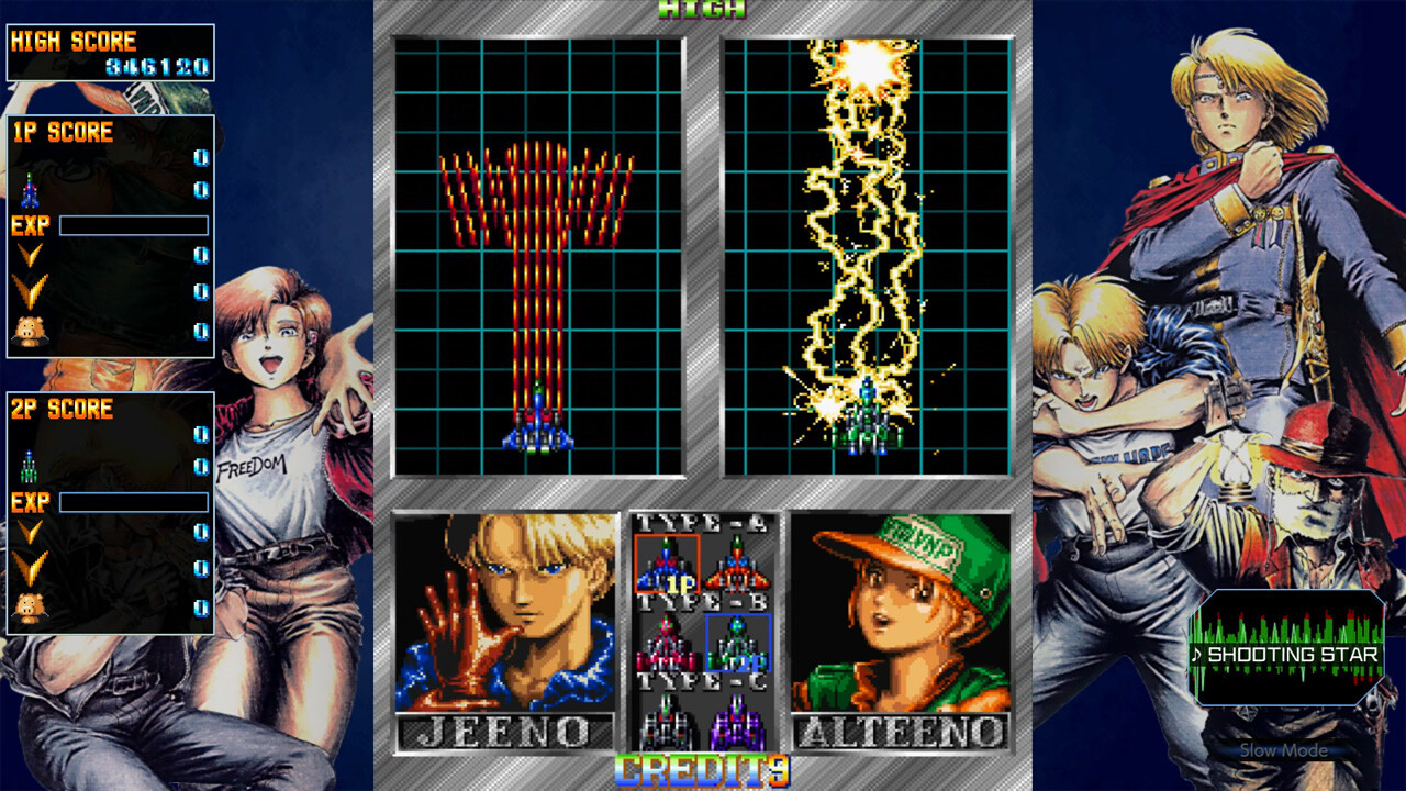 BATSUGUN Saturn Tribute Boosted screenshot #1