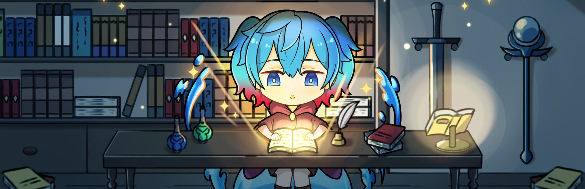 イーシャの魔法図書室