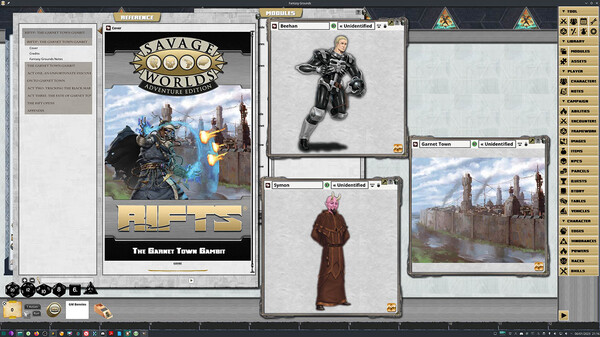 Fantasy Grounds - Rifts: The Garnet Town Gambit (Revised Edition)
