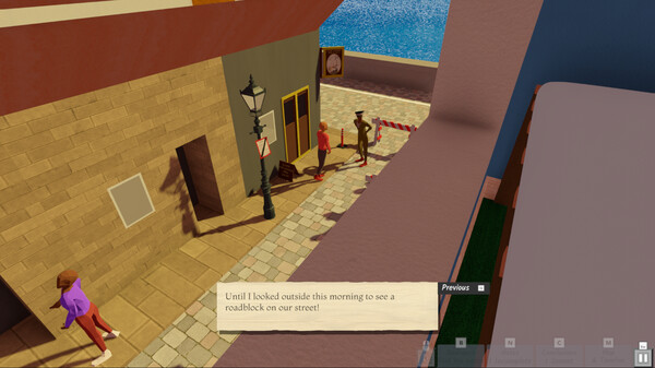 Screenshot of Cracks Where the Light Gets In gameplay showing in-action mechanics