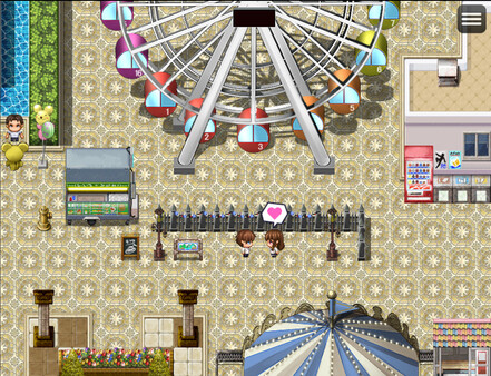 KHAiHOM.com - RPG Maker MZ - Amusement park! Tile set