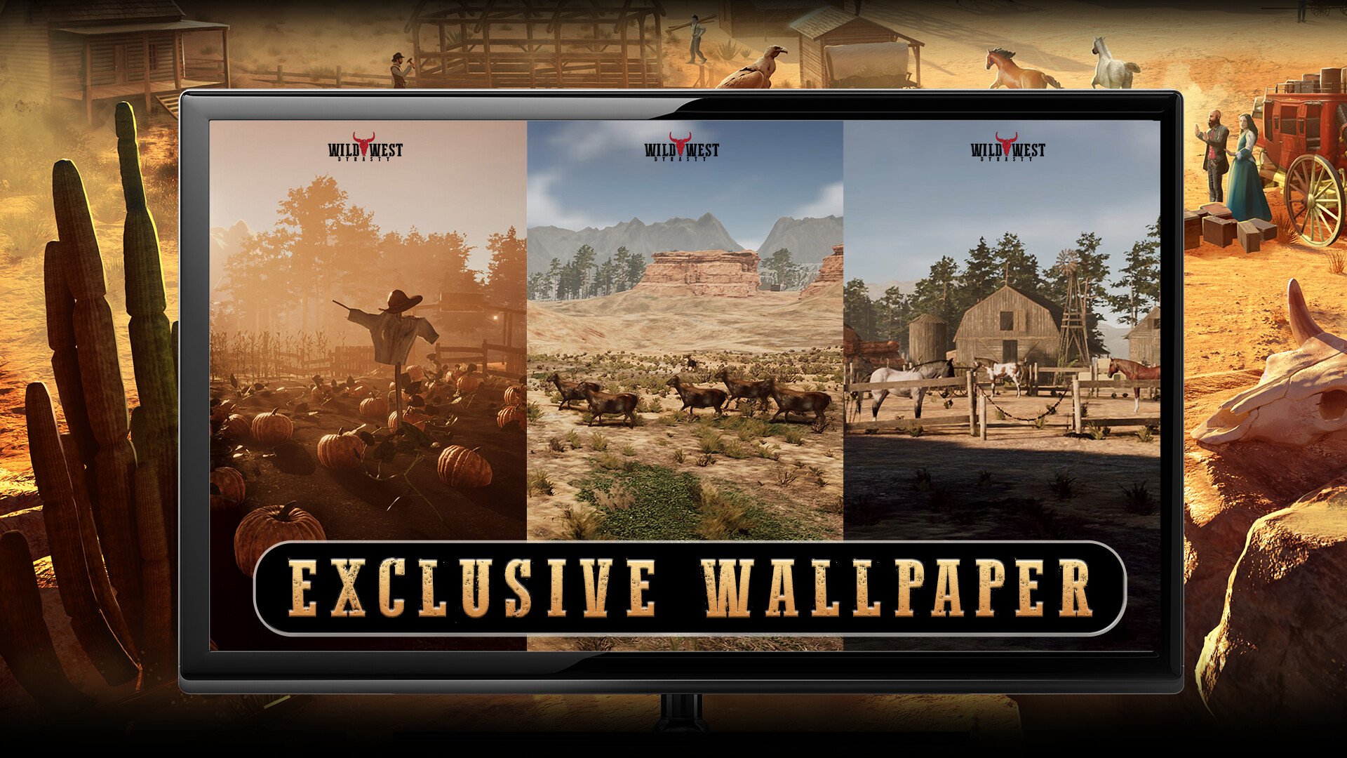 Wild West Dynasty - Digital Supporter Pack Featured Screenshot #1