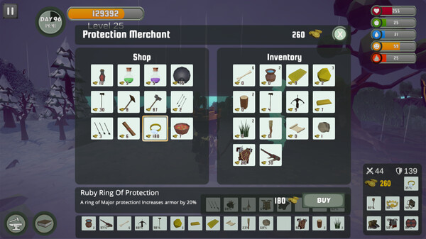 Screenshot z Surviving Skeleton Island