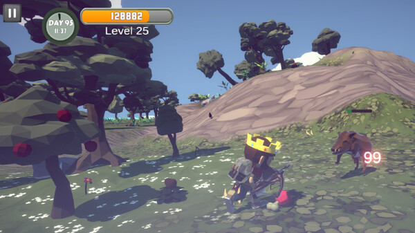 Screenshot z Surviving Skeleton Island