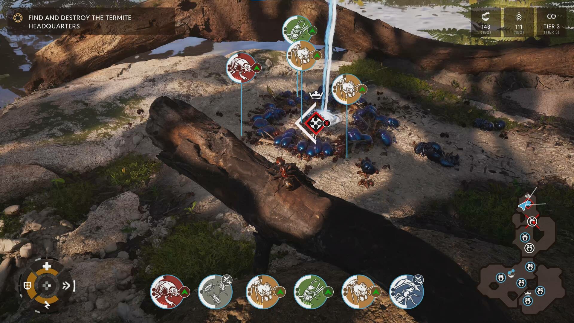 Empire of the Ants gameplay screenshot 3