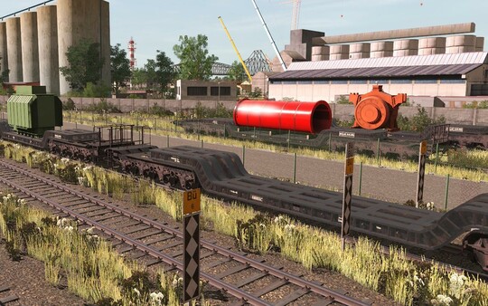 Trainz 2019 DLC - DB Uaai Low-Loader Flatcar