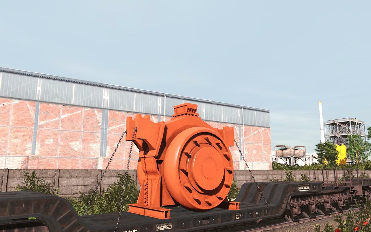 Trainz Plus DLC - DB Uaai Low-Loader Flatcar Featured Screenshot #1