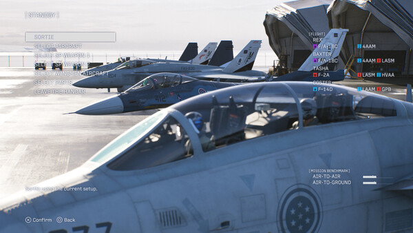 ACE COMBAT 8: WINGS OF THEVE — скриншот 1