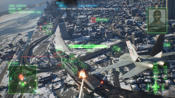 ACE COMBAT 8: WINGS OF THEVE — скриншот 9