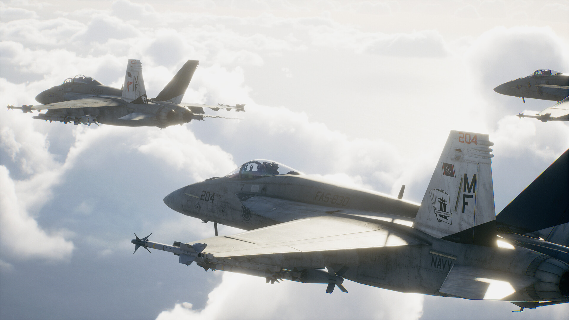 ACE COMBAT 8: WINGS OF THEVE screenshot #1