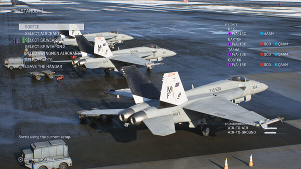 ACE COMBAT 8: WINGS OF THEVE — скриншот 2