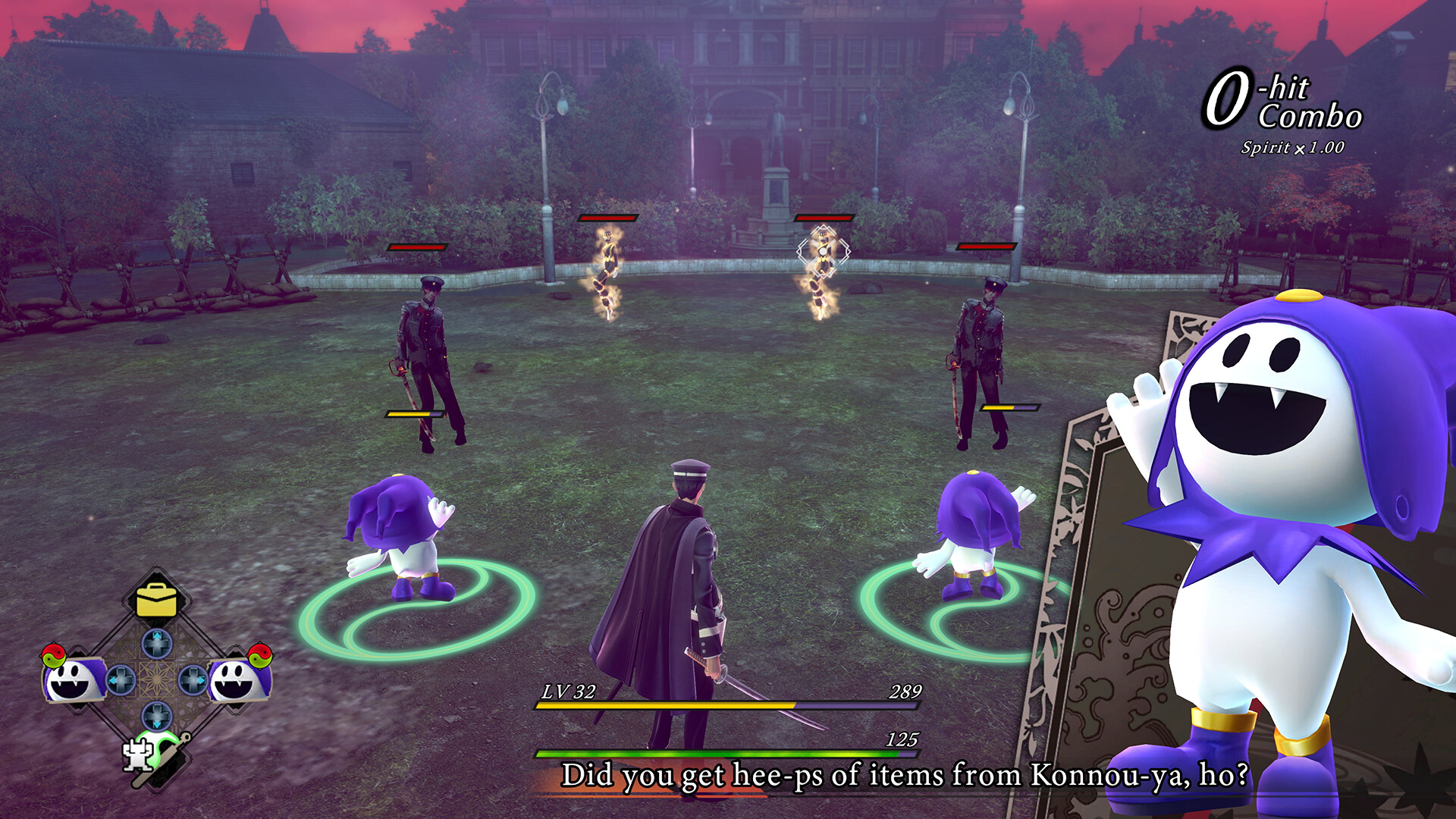 RAIDOU Remastered: The Mystery of the Soulless Army gameplay screenshot 4
