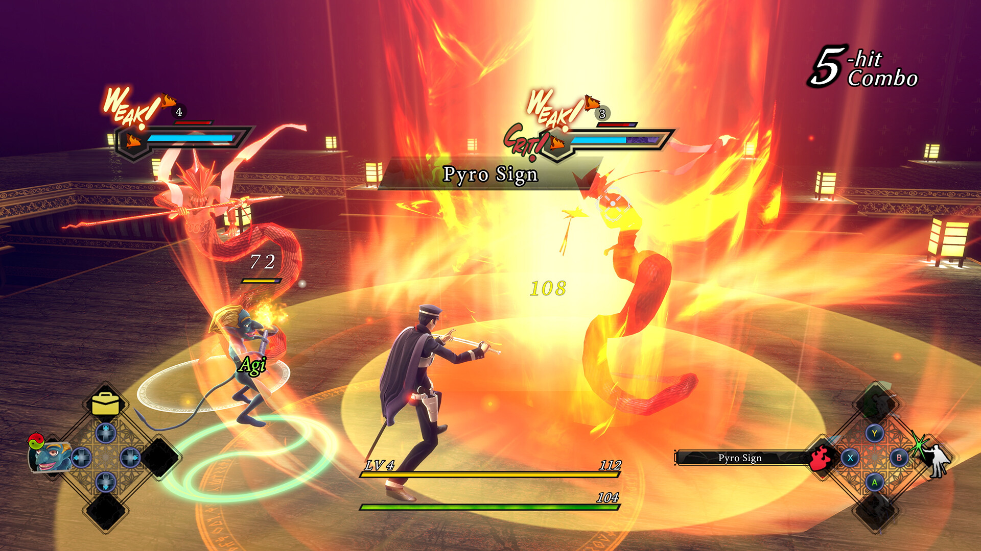 RAIDOU Remastered: The Mystery of the Soulless Army gameplay screenshot 5
