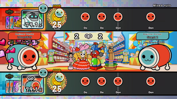 Скриншот из Taiko no Tatsujin: Rhythm Festival