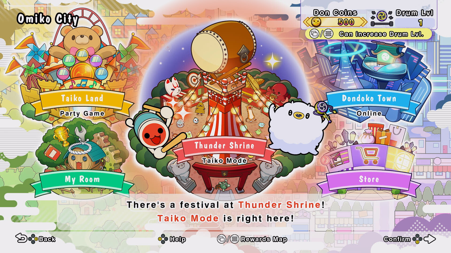 Taiko no Tatsujin: Rhythm Festival screenshot #2