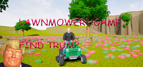 lawnmower game: find trump vertical card thumbnail