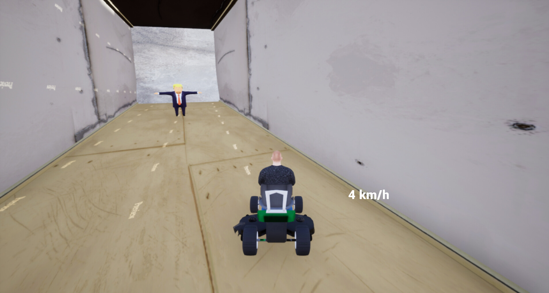 Lawnmower Game: Find Trump screenshot 1