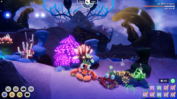 Screenshot z Crab God