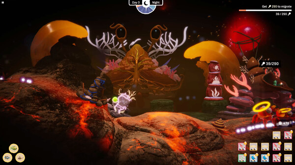 Screenshot z Crab God