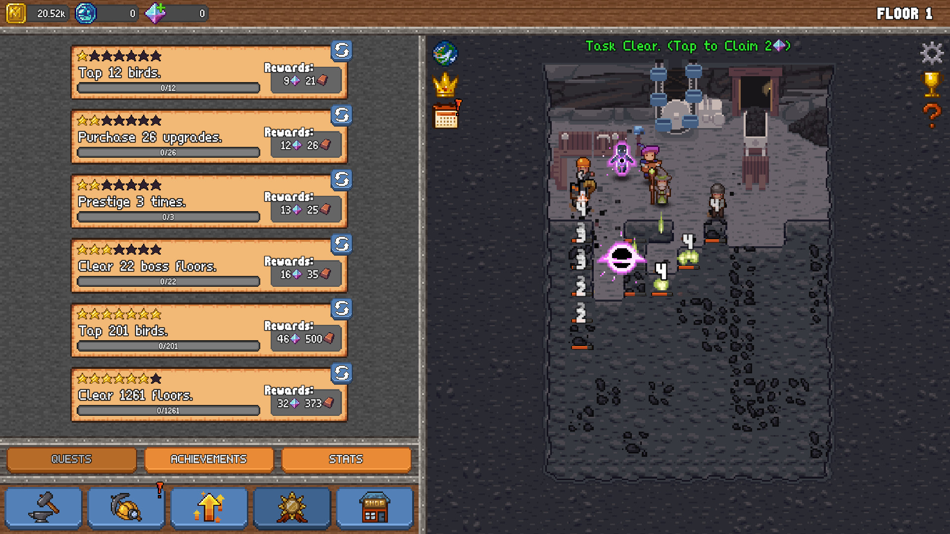 #2. Idle Cave Miner (Steam) بواسطة: Cold Hours