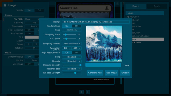 Tabletop Creator - AI Module
