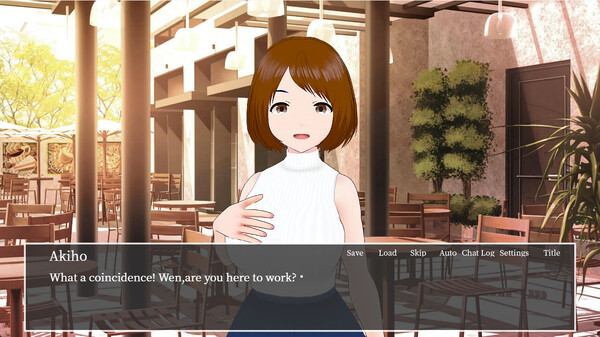 Screenshot of My Neighbor's Lonely Wife gameplay showing in-action mechanics