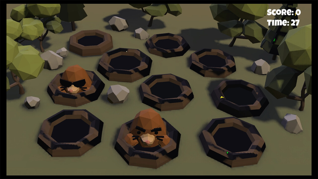 3D Whac-A-Mole