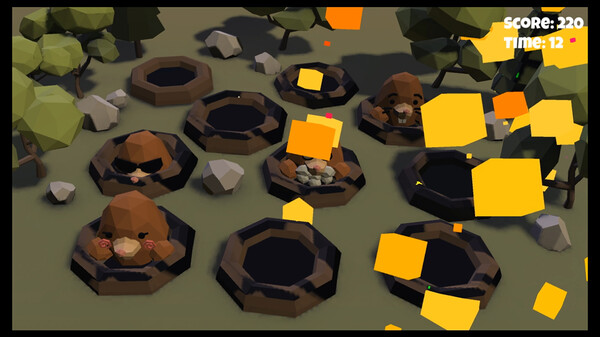 3D Whac-A-Mole