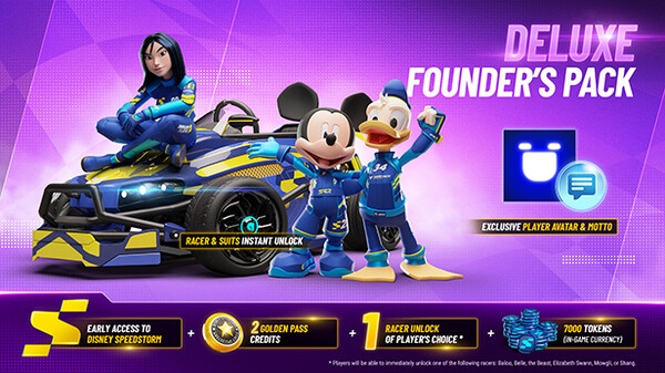 Disney Speedstorm - Deluxe Founder’s Pack