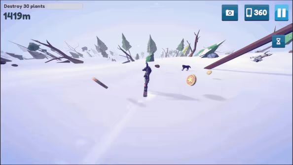 Snowy Mountain video 1